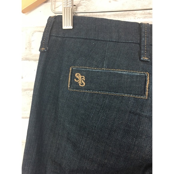 See Thru Soul wide leg blue jeans size 25 - Picture 7 of 9